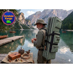 MEGASTAR HUNTER 100 CM YEŞİL 4 BÖLMELİ OLTA ÇANTASI 