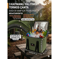 40 LİTRE Termal Kamp ve Piknik Çantası