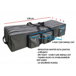 MEGASTAR HUNTER 120 CM GRİ 4 BÖLMELİ OLTA ÇANTASI 